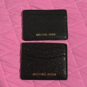 Michael Kors 2 card cases